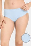 Rosaline Fun Basics Low Rise Full Coverage Hipster Panty - Blue Glow — thumbnail 1